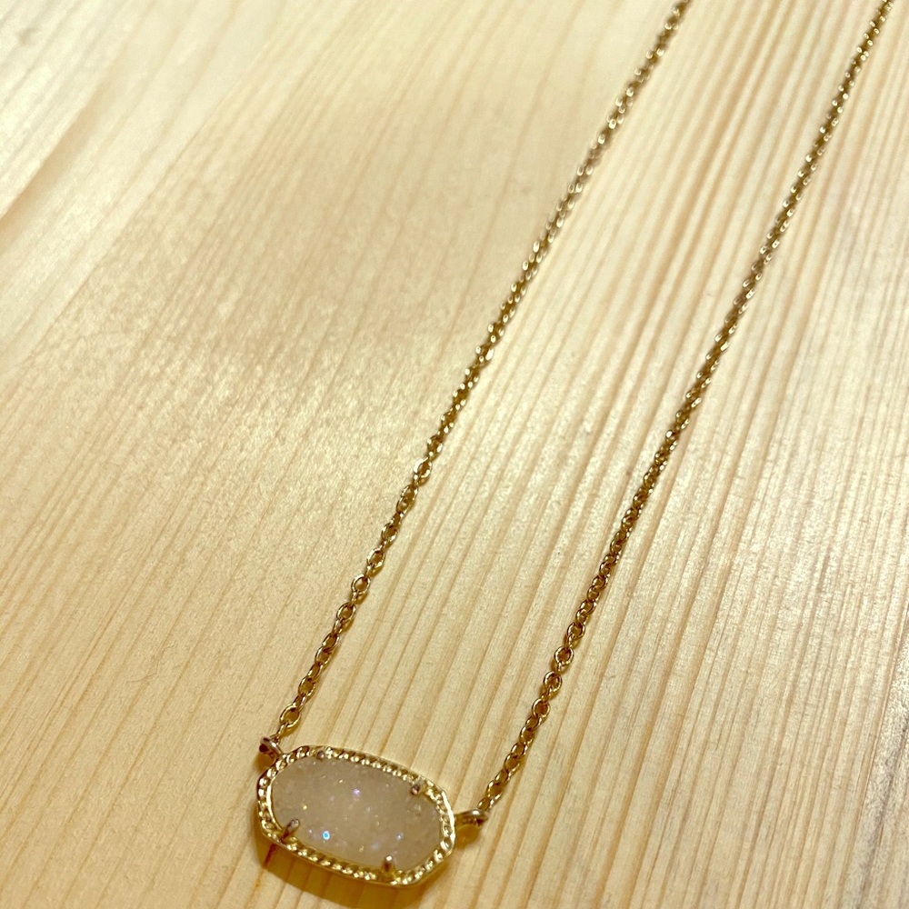 Authentic Kendra Scott Elisa Gold Necklace